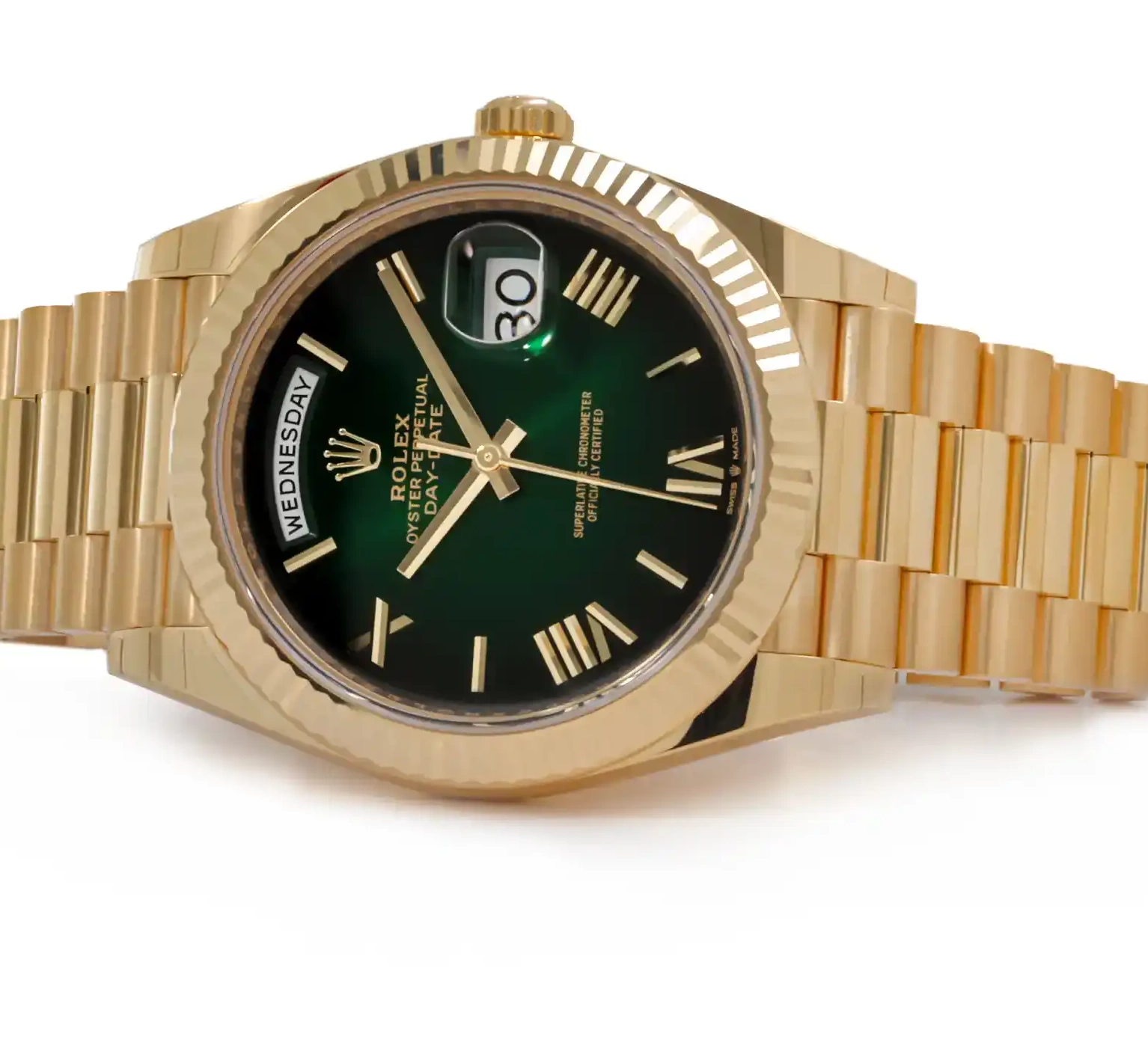PrestigiousJewellers Yellow 228238 Gold Day-Date Rolex 0617